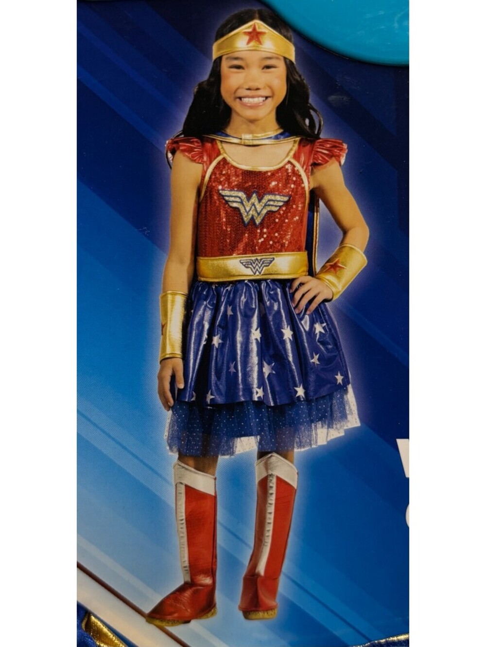 Girls DC Wonder Woman Halloween/Cosplay Costume - Size 3T-4T